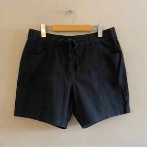 Denver Hayes Black Cotton Cargo Shorts – Size 10, 6” Inseam EUC